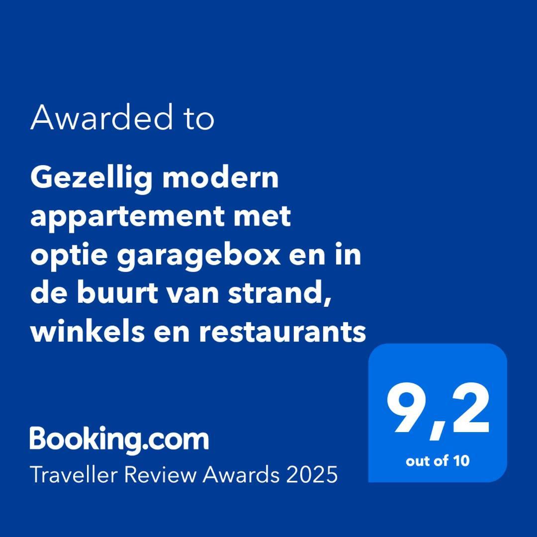 Gezellig Modern Appartement Met Optie Garagebox En In De Buurt Van Strand, Winkels En Restaurants Ostend Exterior foto